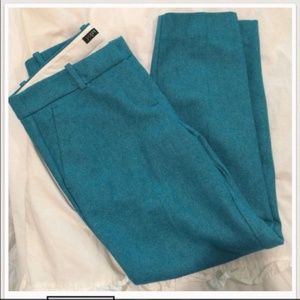 Turquoise J Crew Skimmer Pants *Perfect condition*